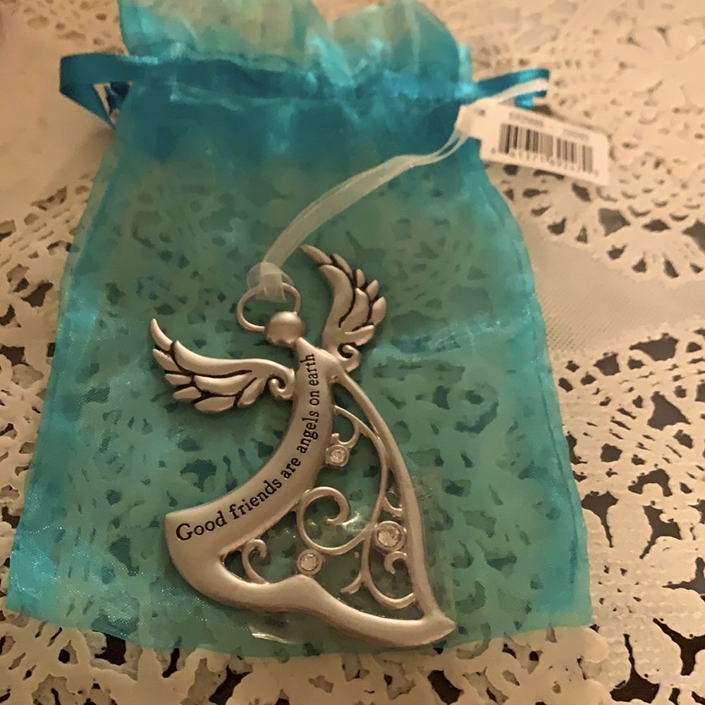 Angel Silver ornament!
